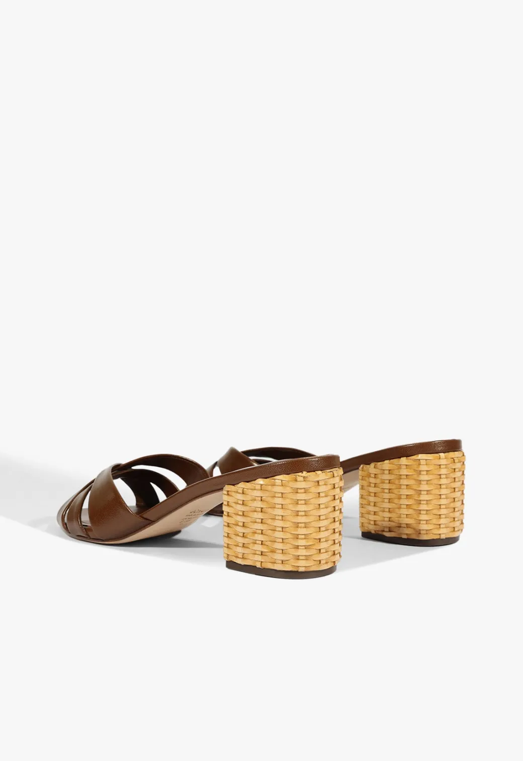 Schutz Keefa Straw Mule Sandal