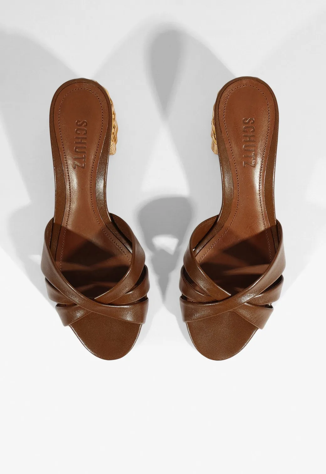 Schutz Keefa Straw Mule Sandal