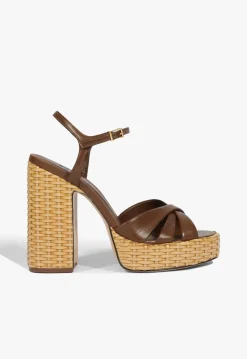Schutz Keefa Straw Sandal