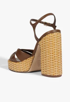 Schutz Keefa Straw Sandal