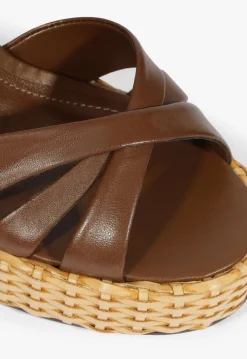 Schutz Keefa Straw Sandal