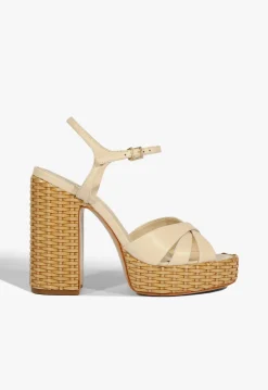 Schutz Keefa Straw Sandal