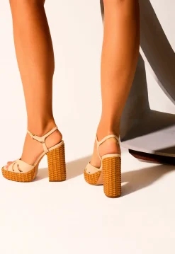 Schutz Keefa Straw Sandal