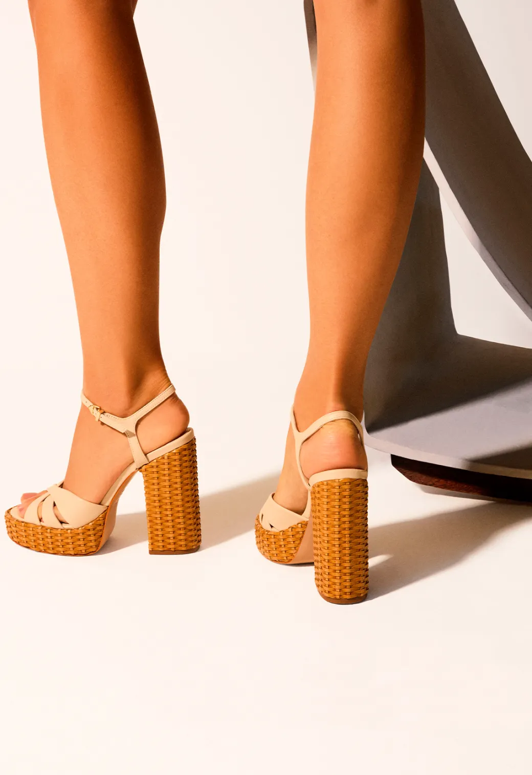 Schutz Keefa Straw Sandal