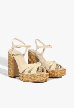 Schutz Keefa Straw Sandal