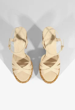 Schutz Keefa Straw Sandal