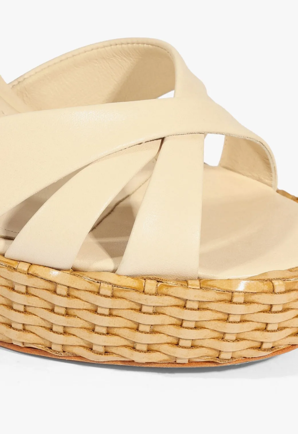 Schutz Keefa Straw Sandal