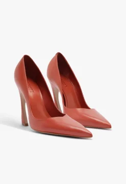 Schutz Lexi High Sculptural Red Pump
