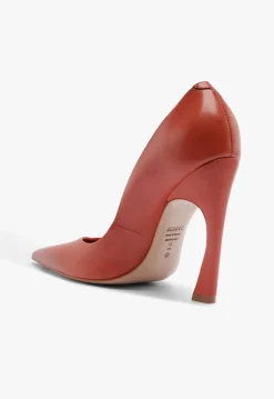 Schutz Lexi High Sculptural Red Pump
