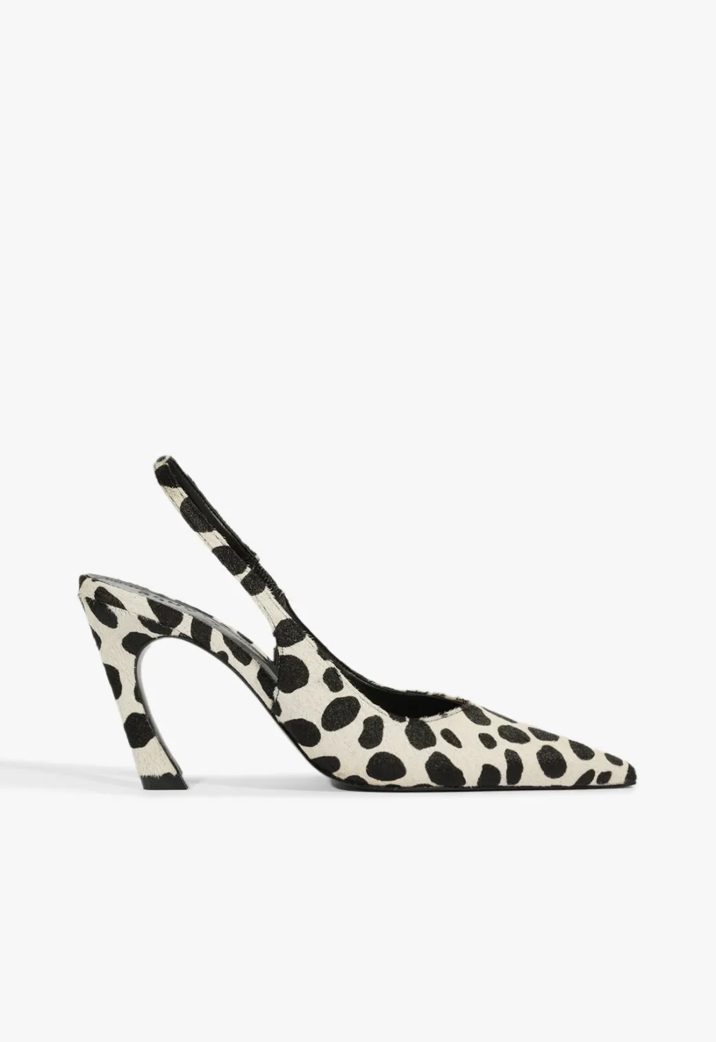 Schutz Lexi Sling Wild Hair Calf Pump