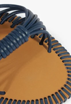 Schutz Livia Leather Flat Sandal