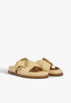 Schutz Lois Beige Sporty Sandal