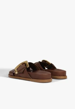 Schutz Lois Brown Sporty Sandal