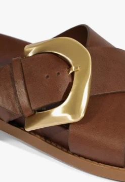 Schutz Lois Brown Sporty Sandal