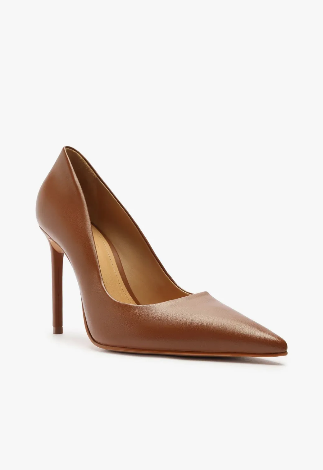 Schutz Lou High Stiletto Brown Pump