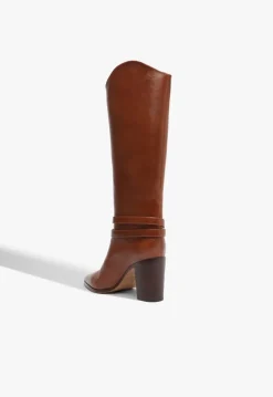 Schutz Maryana Belt Block Leather Boot