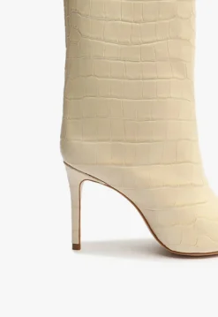 Schutz Maryana Crocodile-Embossed Leather Boot
