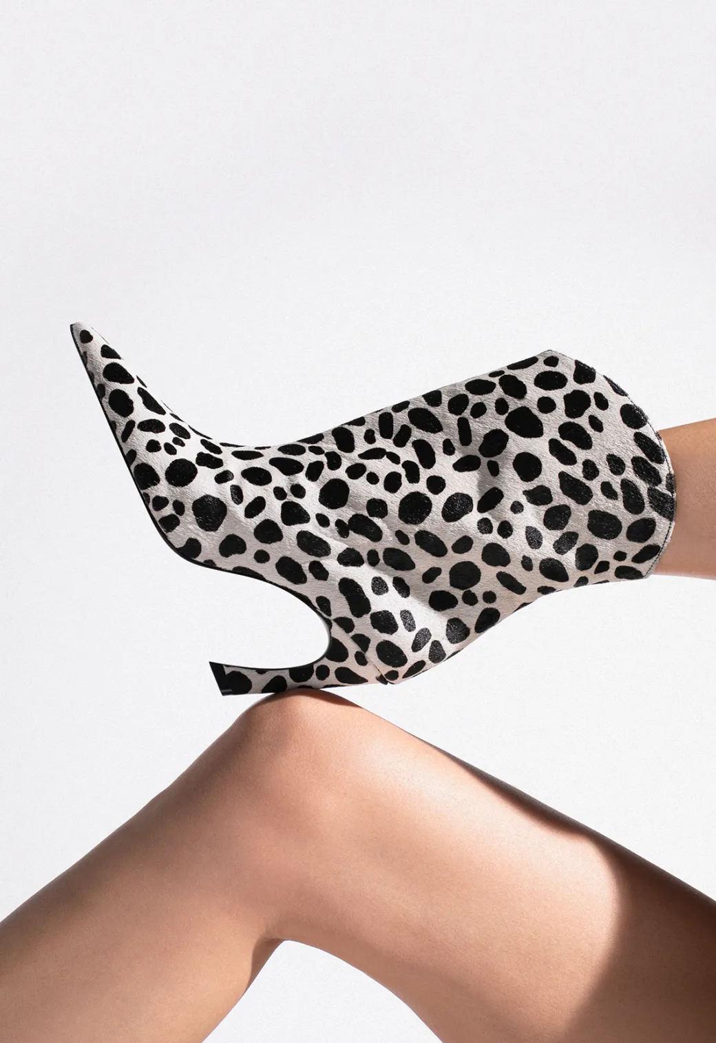 Schutz Maryann Curve Hair Calf Bootie