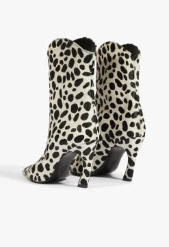 Schutz Maryann Curve Hair Calf Bootie