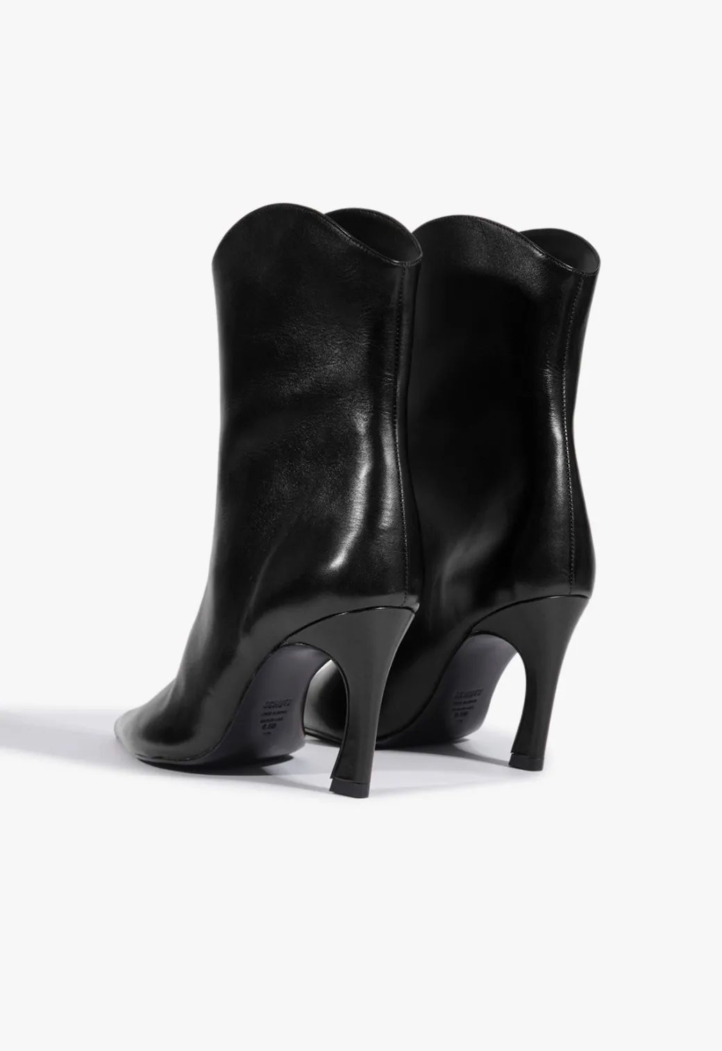 Schutz Maryann Curve Leather Bootie