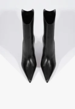 Schutz Maryann Curve Leather Bootie