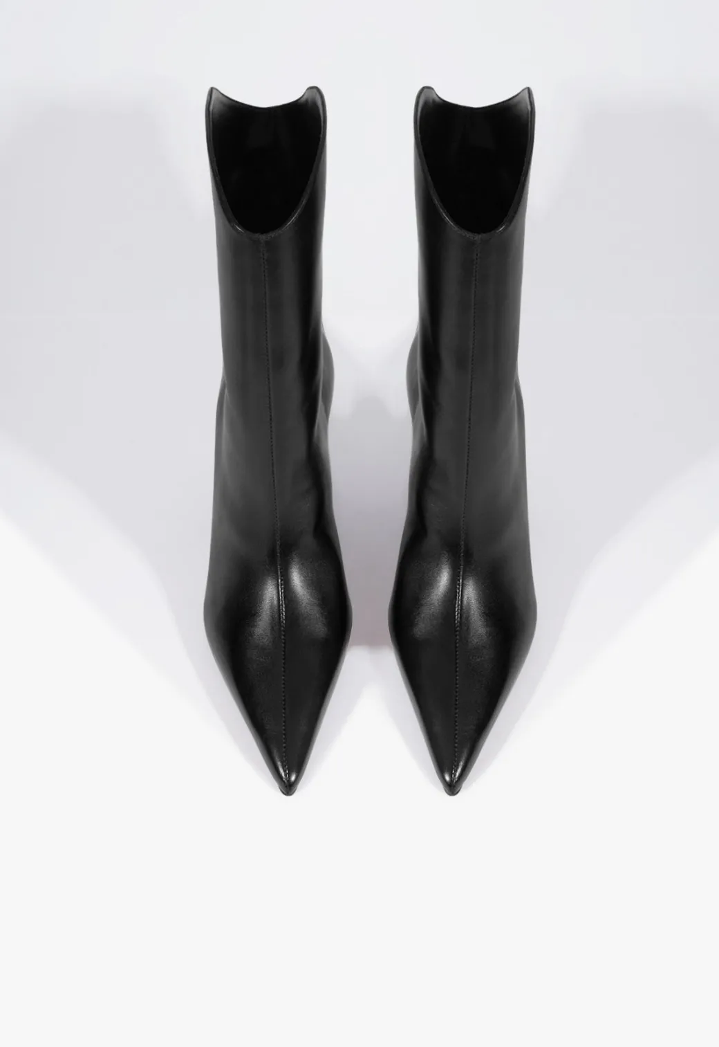 Schutz Maryann Curve Leather Bootie