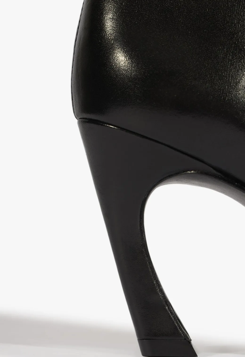 Schutz Maryann Curve Leather Bootie