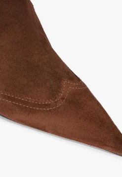 Schutz Maryann Curve West Suede Bootie