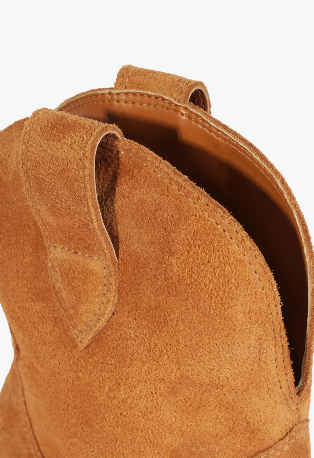 Schutz Maryann Curve West Suede Bootie