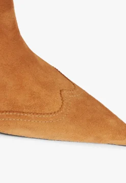 Schutz Maryann Curve West Suede Bootie