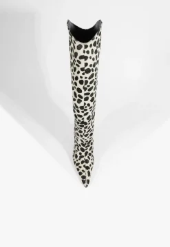 Schutz Maryann Up Curve Hair Calf Boot
