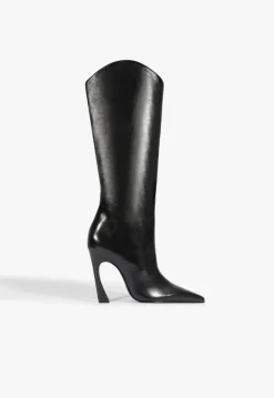 Schutz Maryann Up Curve Leather Boot