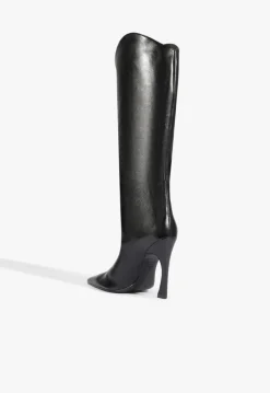 Schutz Maryann Up Curve Leather Boot