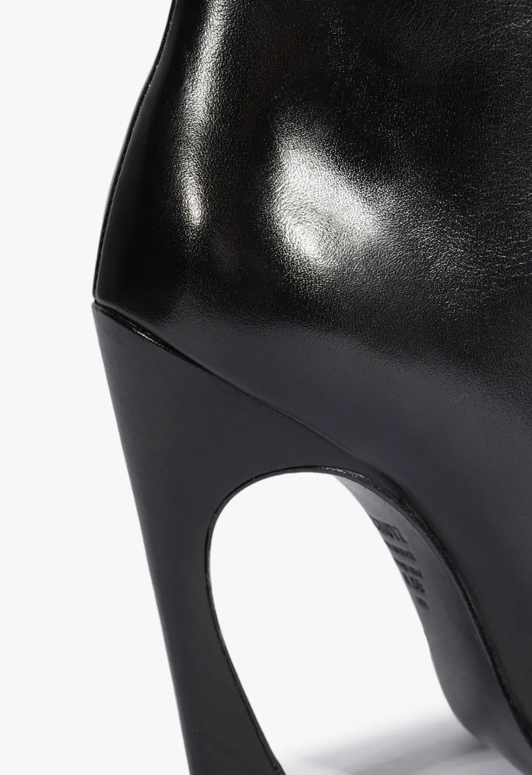 Schutz Maryann Up Curve Leather Boot