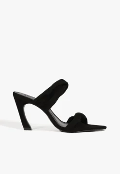 Schutz Meline Mule Suede Sandal