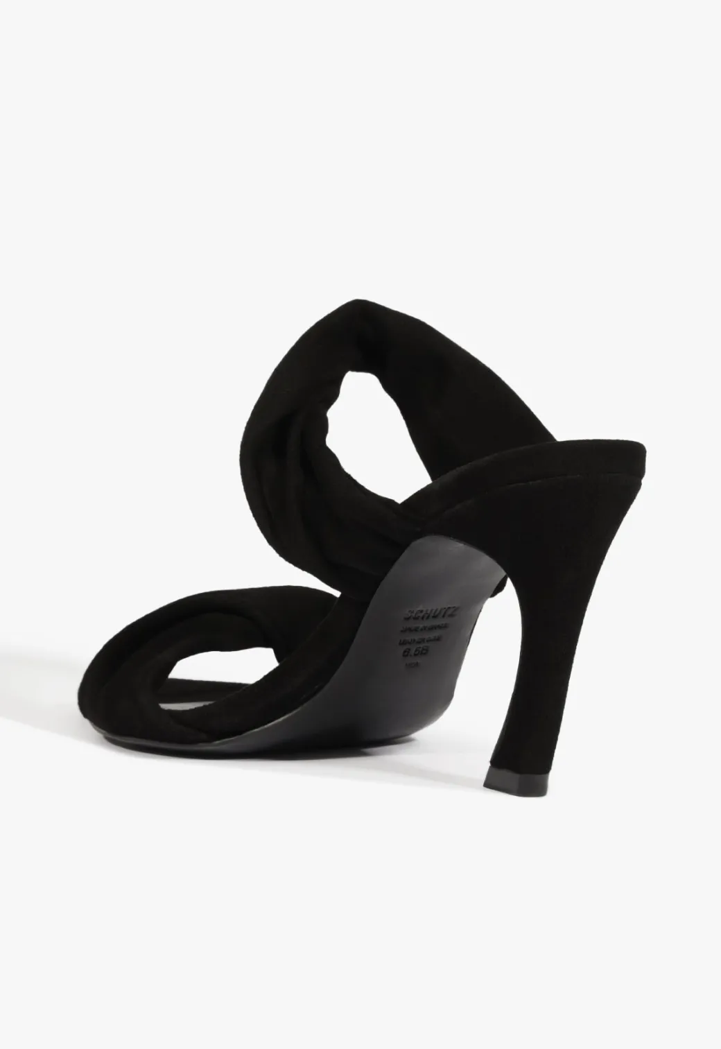 Schutz Meline Mule Suede Sandal