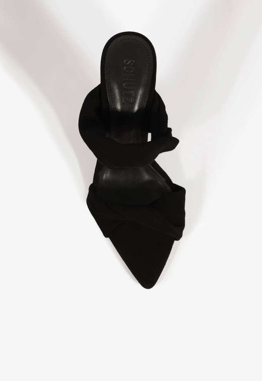 Schutz Meline Mule Suede Sandal