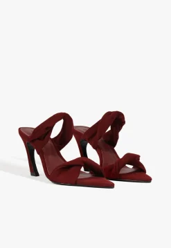 Schutz Meline Mule Suede Sandal