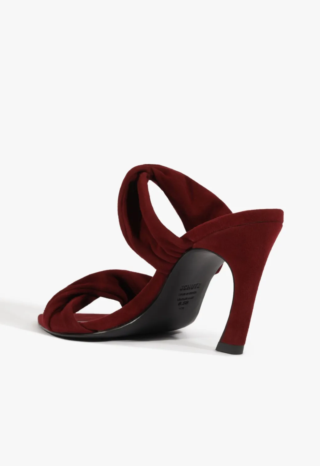 Schutz Meline Mule Suede Sandal