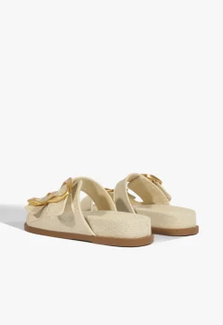 Schutz Olga Linen Sporty Sandal