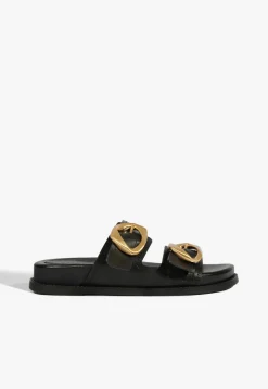 Schutz Olga Leather Sporty Sandal