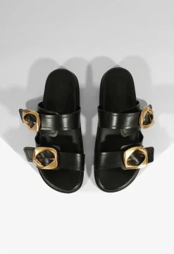 Schutz Olga Leather Sporty Sandal