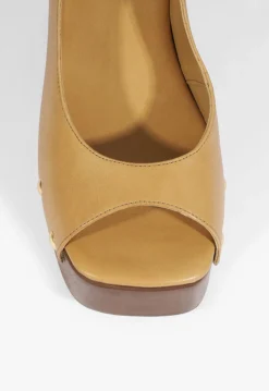 Schutz Rose Sling Leather Sandal