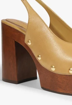 Schutz Rose Sling Leather Sandal