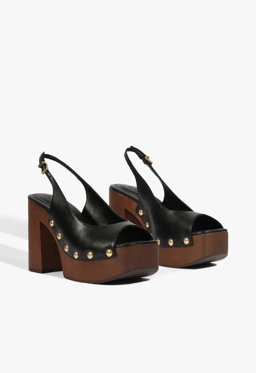 Schutz Rose Sling Leather Sandal