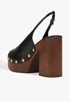 Schutz Rose Sling Leather Sandal