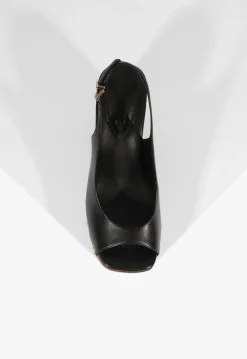 Schutz Rose Sling Leather Sandal