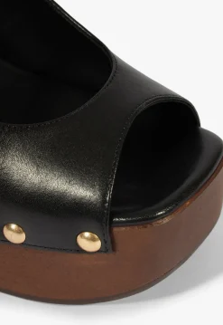 Schutz Rose Sling Leather Sandal