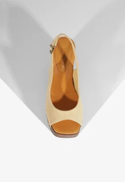 Schutz Rose Sling Platform Sandal