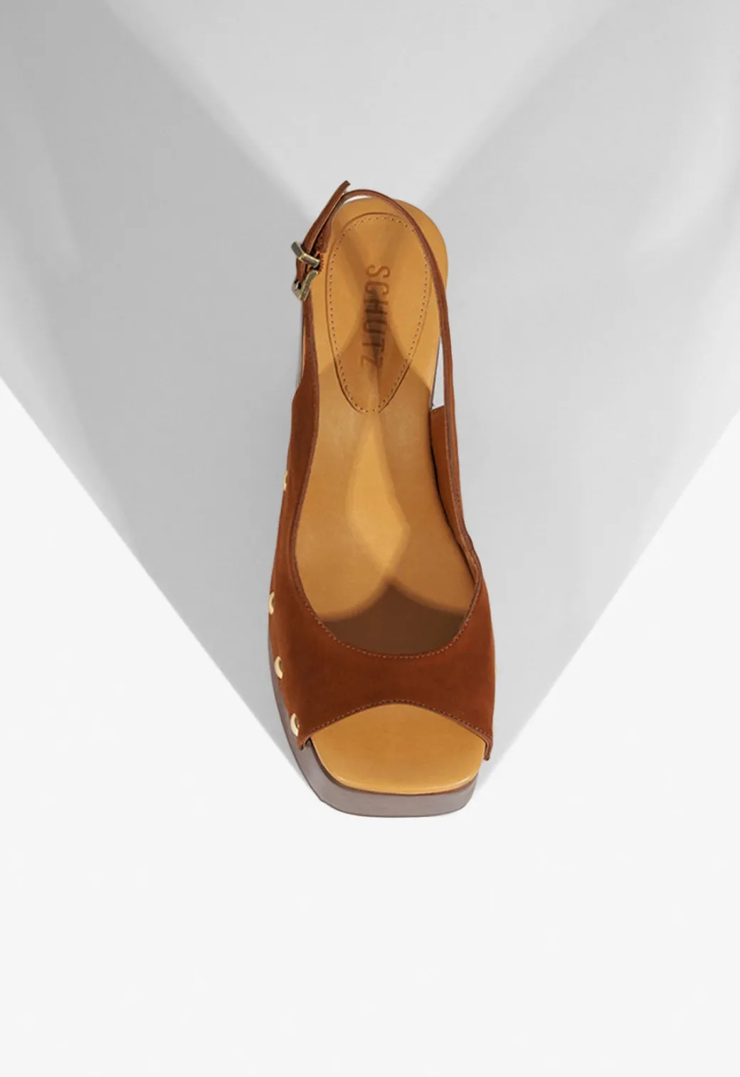 Schutz Rose Sling Platform Sandal